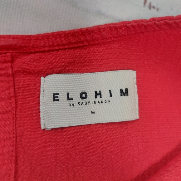 Elohim by Sabrinagoh mini dres with statement sleeve - Picture 8 of 9